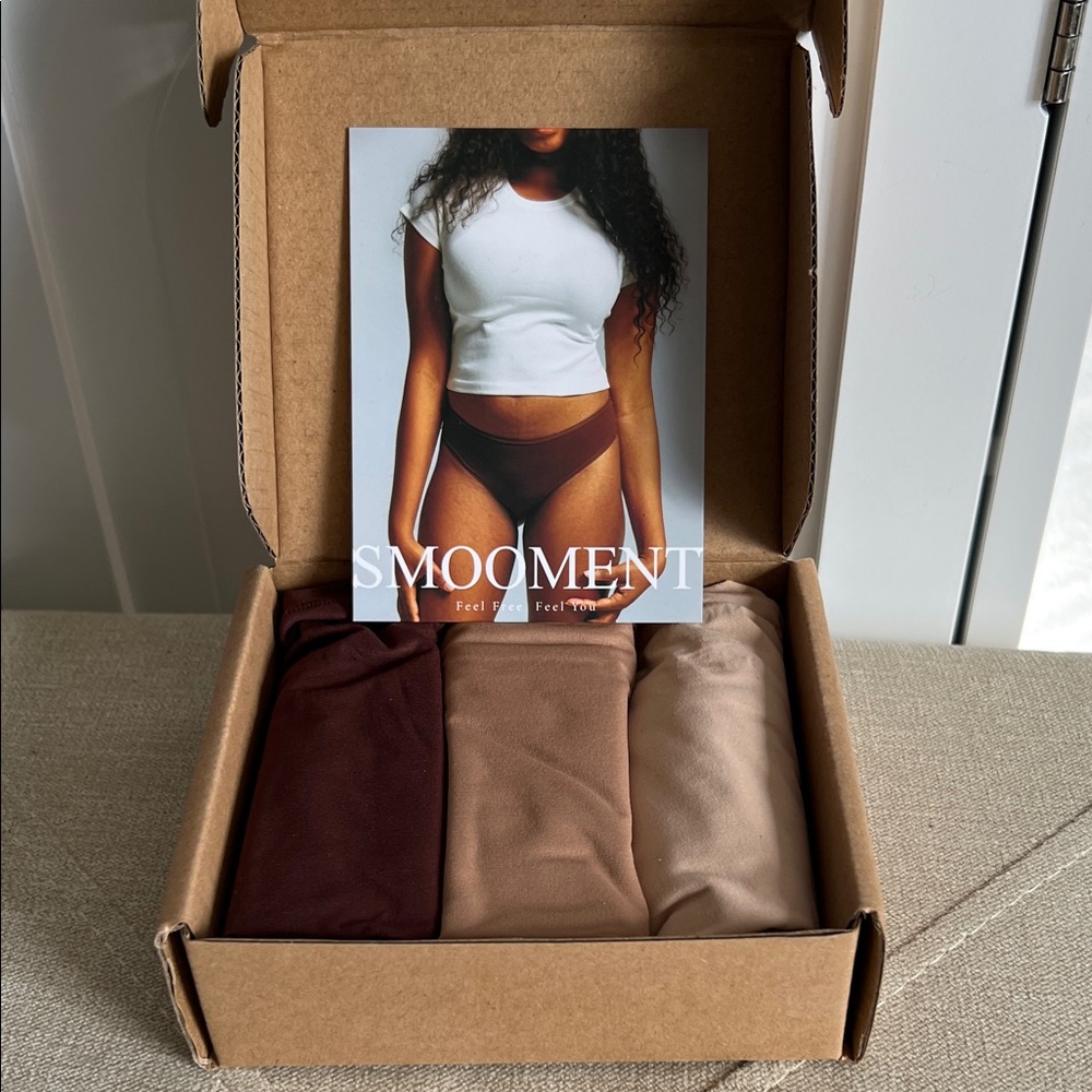 3-Pack Full Brief Panties - Brown, Tan & Cream